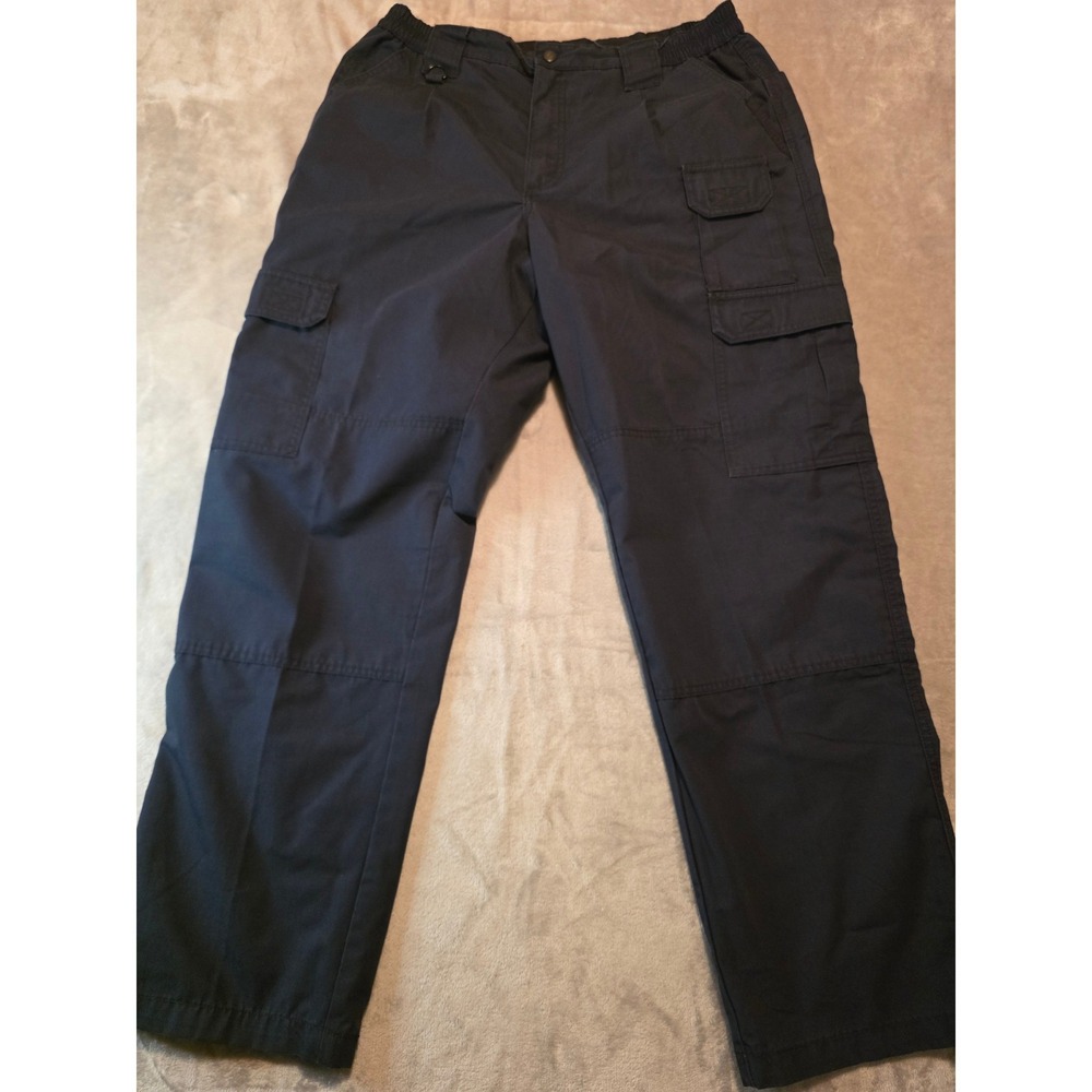 Propper Cargo Pants Mens 38x32 Navy Blue Tactical Ripstop Work Trousers